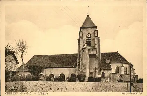 Chelles Seine-et-Marne Eglise Kat. Chelles