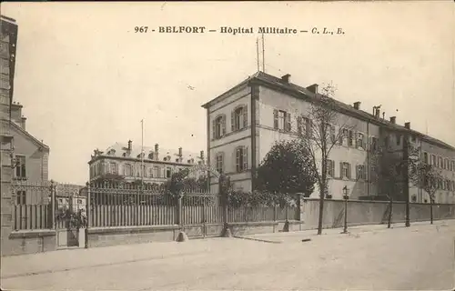 Belfort Belfort Hopital Militaire Kat. Belfort