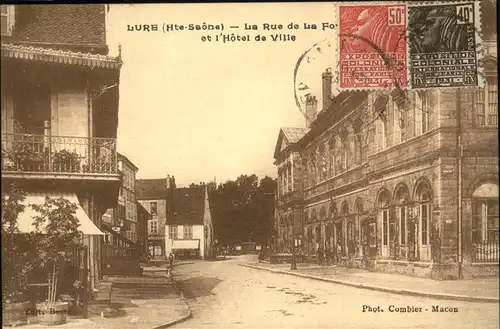 Lure Haute-Saone Hotel de Ville Kat. Lure