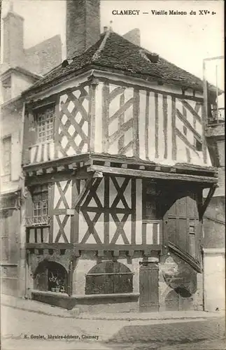 Clamecy Nievre Vieille maison Kat. Clamecy