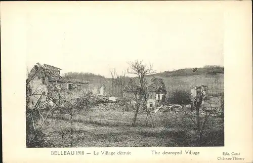 Belleau Village detruit Kat. Belleau
