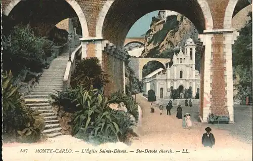 Monte-Carlo Eglise Saints Devole  Kat. Monte-Carlo