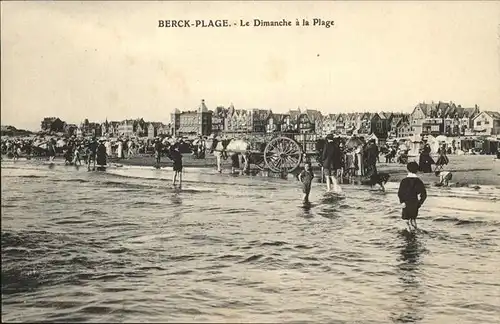 Berck-Plage Kutsche  / Berck /Arrond. de Montreuil