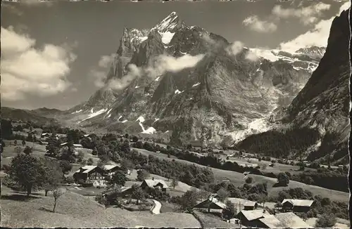 hw12138 Grindelwald Wetterhorn Kategorie. Grindelwald Alte Ansichtskarten