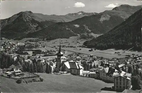 hw12254 Davos GR Seehorn Pischahorn  Kategorie. Davos Alte Ansichtskarten