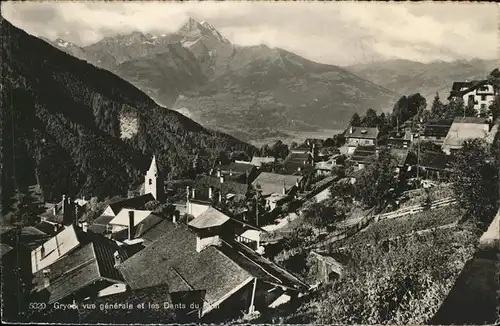 Gryon Dents du Midi Kat. Gryon