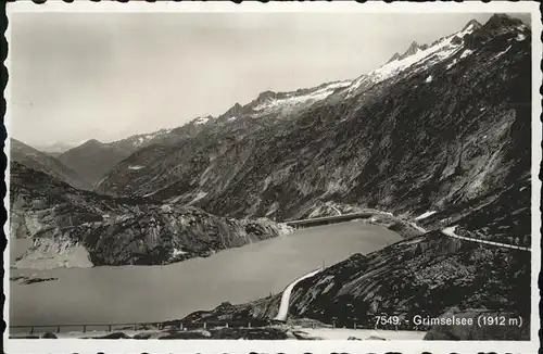 Grimselsee BE  / Guttannen /Bz. Oberhasli