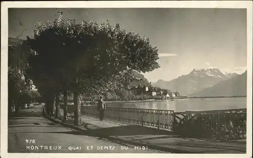 Montreux VD Quai Dents du Midi / Montreux /Bz. Vevey