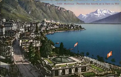 Montreux VD Dent du Midi / Montreux /Bz. Vevey