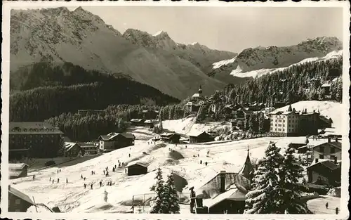 Arosa Ski uebungsgelaende Kat. Arosa