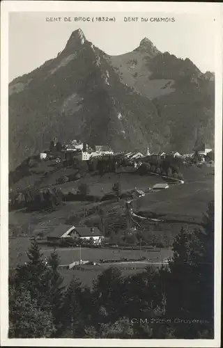 Gruyeres FR Dent Broc Dent Chamois Kat. Gruyeres