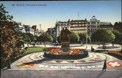 Geneve GE Monument National  Kat. Geneve