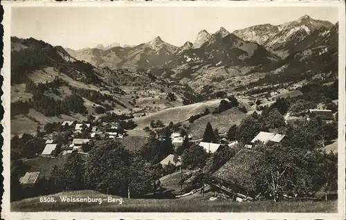 Weissenburg BE  Kat. Weissenburg