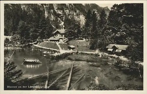 Blausee BE Loetschbergroute Boot Kat. Blausee-Mitholz