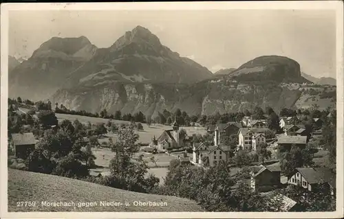 Morschach Nieder Oberbauen Kat. Morschach