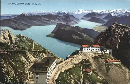 Pilatus Kulm Vierwaldstaettersee Kat. Pilatus Kulm