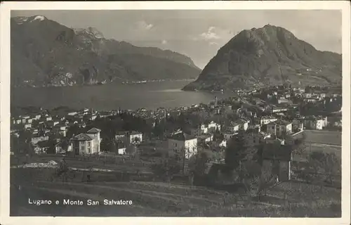 Lugano Monte San Salvatore Kat. Lugano