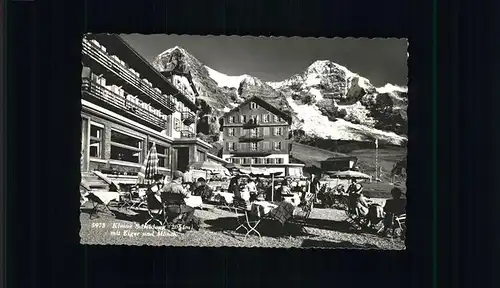 Kleine Scheidegg Wengen Eiger Moench Kat. Scheidegg Kleine