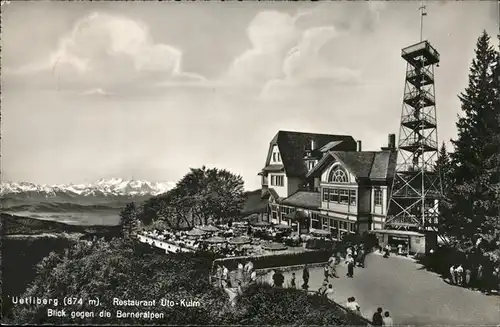 Uetliberg Zuerich Restaurant Uto Kulm Kat. Uetliberg