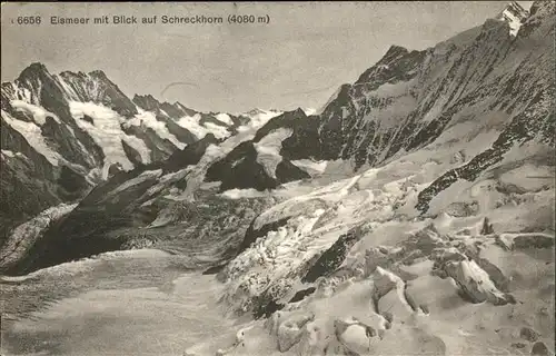 Schreckhorn Eismeer Kat. Schreckhorn