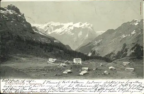 Engstlenalp BE Wetterhorn Kat. Innertkirchen