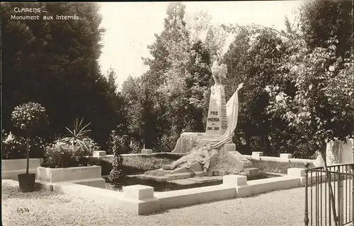 Clarens VD Monument aux Internes Kat. Clarens