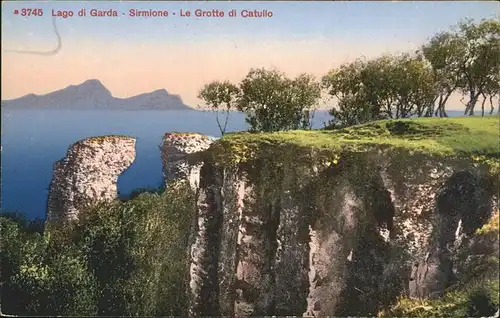 Sirmione Grotte di Catullo / Italien /Italien