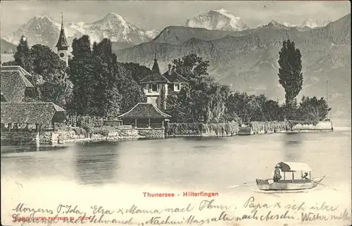 Hilterfingen Thunersee Boot / Hilterfingen /Bz. Thun