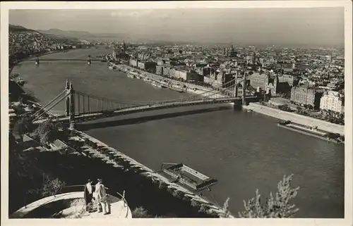 Budapest Bruecke Kat. Budapest