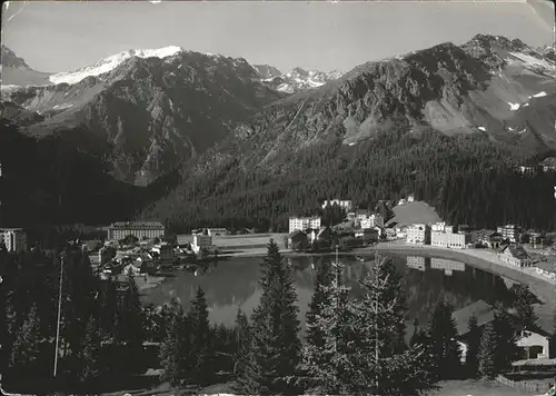 Arosa Obersee Schafruecken Kat. Arosa