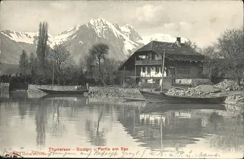 Gunten Thunersee Boot Kat. Gunten