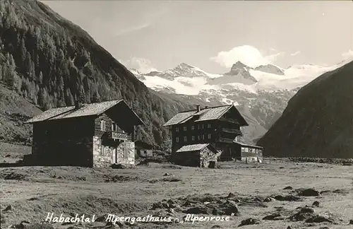 Habachtal Alkpen Gasthaus Alpenrose