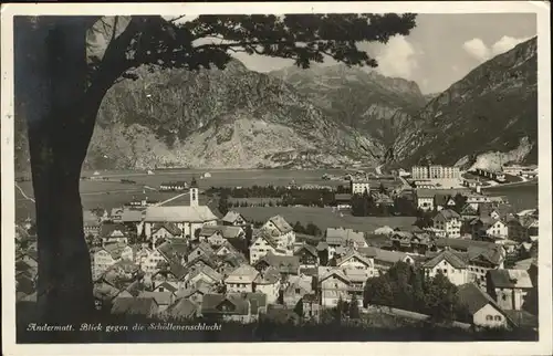 Andermatt Schoellenenschlucht / Andermatt /Bz. Uri