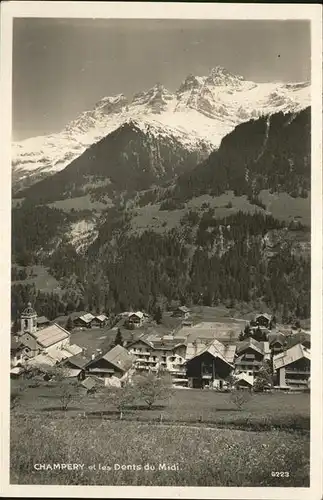 Champery Dents du Midi Kat. Champery