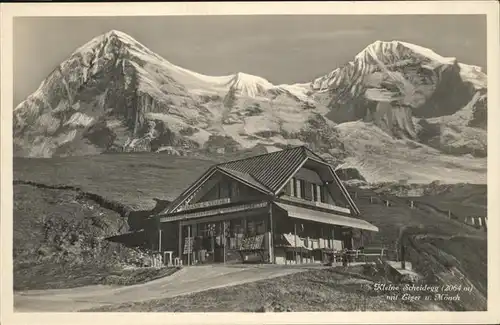 Kleine Scheidegg Interlaken Eiger Moench Kat. Kleine Scheidegg