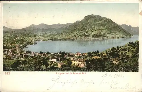 Lugano Monte Bre Kat. Lugano