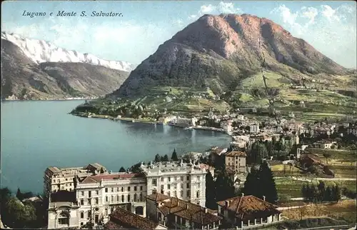 Lugano Monte San Salvatore Kat. Lugano