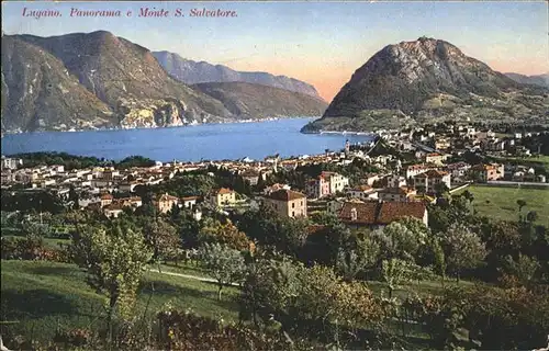 Lugano Monte San Salvatore Kat. Lugano