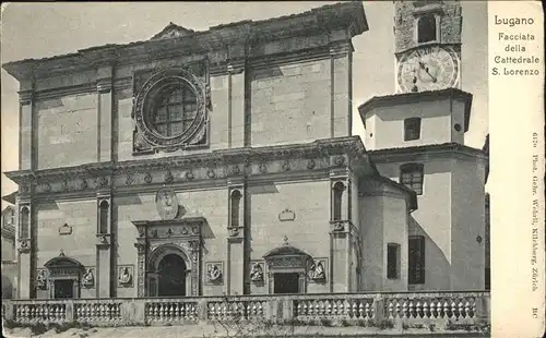 Lugano Cattedrale S Lorenzo Kat. Lugano