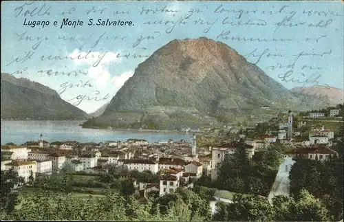 Lugano Monte San Salvatore Kat. Lugano