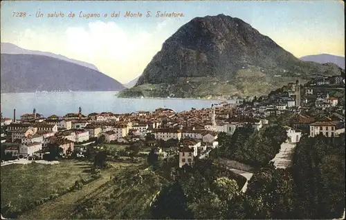 Lugano Monte San Salvatore Kat. Lugano