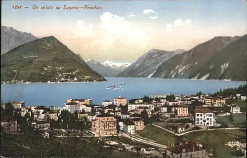 Lugano Paradiso Schiff Kat. Lugano Paradiso