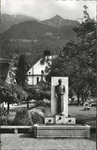 Sachseln OW Bruder Klausen Brunnen Kat. Sachseln