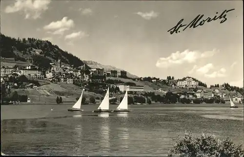 St Moritz GR Segelboot Kat. St Moritz