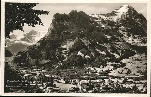 hw13840 Grindelwald Fiescherhoerner Eiger Kategorie. Grindelwald Alte Ansichtskarten