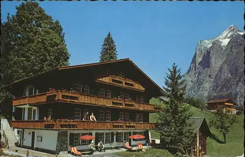 hw13891 Grindelwald Chalet Guggenhus Kategorie. Grindelwald Alte Ansichtskarten