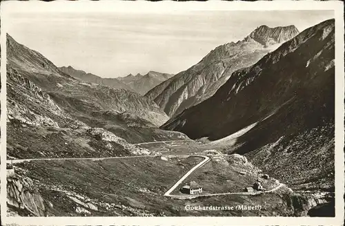 Gotthardpass Gotthardstrasse / Gotthard, St. /Rg. Andermatt