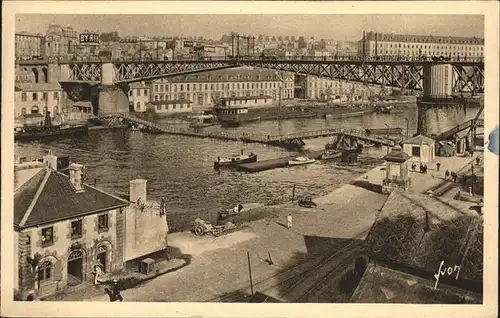 hw14827 Brest Finistere Pont National Kategorie. Brest Alte Ansichtskarten