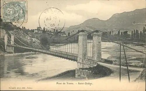 Saint-Didier Cote-d Or Pont de Yenne Kat. Saint-Didier