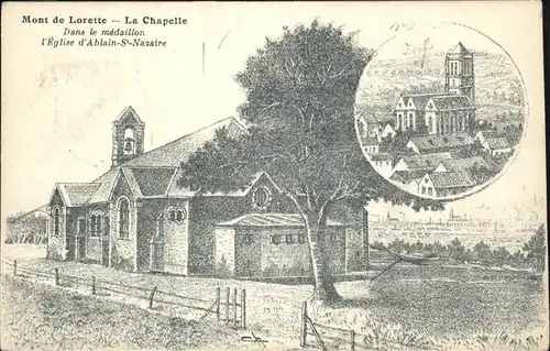 Ablain-Saint-Nazaire Chapelle / Ablain-Saint-Nazaire /Arrond. d Arras